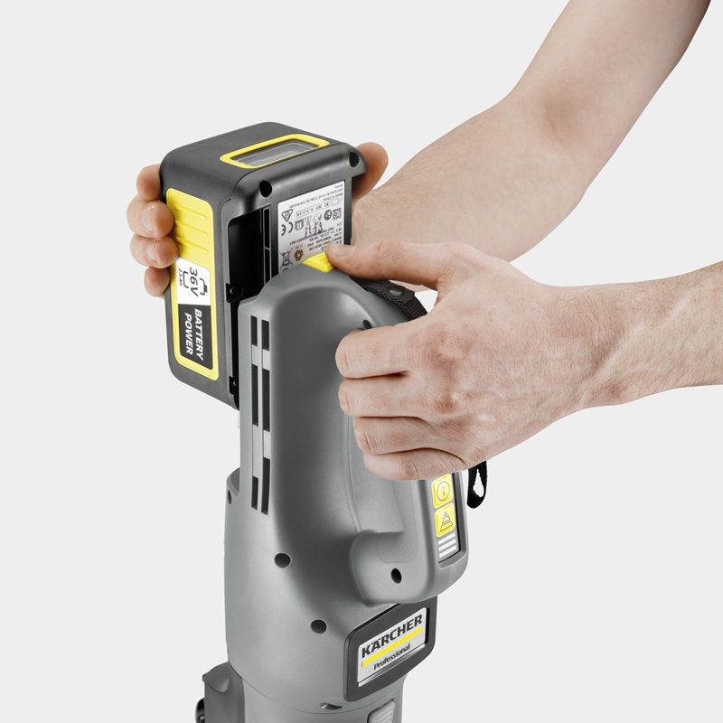 Акумулаторната Прахосмукачка за сухо почистване Karcher LVS 1/2 Bp